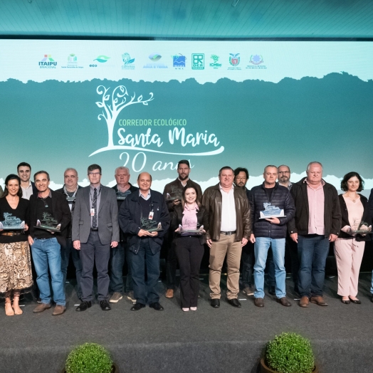 Itaipu e parceiros celebram 20 anos do Corredor Ecológico Santa Maria
