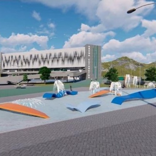 Itaipu garante recursos para o projeto da Arena Multiuso