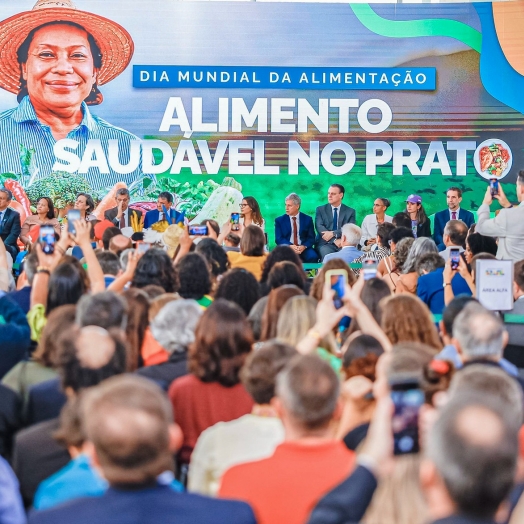 Itaipu participa de lançamento de programa alimento saudável no prato, do governo federal