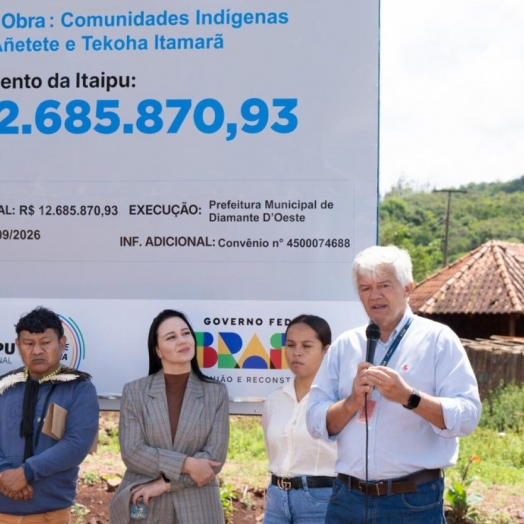 Itaipu vai construir 70 casas nas comunidades indígenas de Diamante d’Oeste