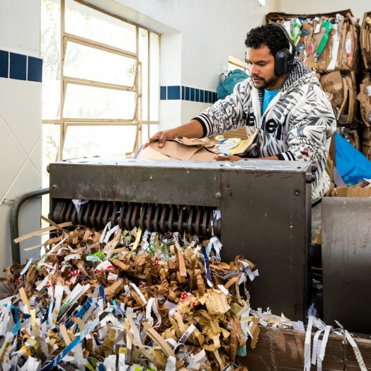 Itaipu vai estender coleta de recicláveis da empresa para novas cooperativas de Foz