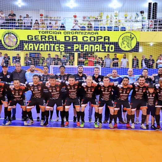 Itaipulândia Futsal/AFI se prepara para o segundo jogo contra a equipe de Xavantes de Planalto