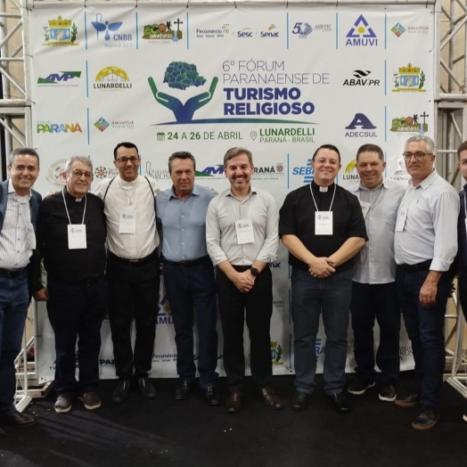 Itaipulândia participa do 6° Fórum Paranaense de Turismo Religioso