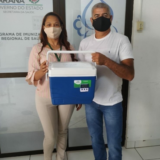 Itaipulândia recebe mais 70 doses de vacina contra a Covid-19