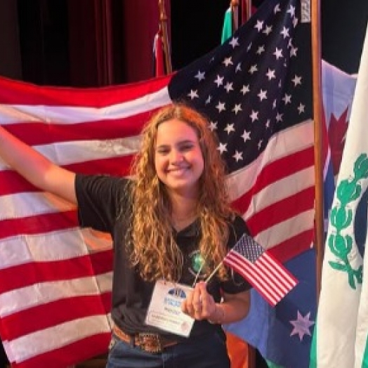 Jovem de São Miguel do Iguaçu realiza ´sonho antigo´ em intercâmbio agrícola nos EUA