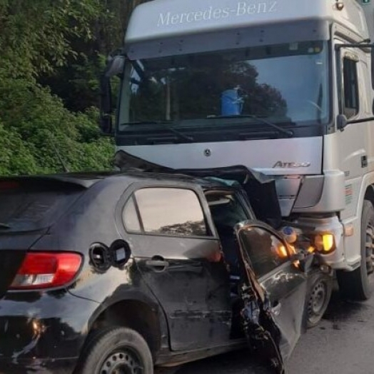 Jovem morre em grave acidente na BR-277