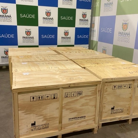 Klabin doa mais 15 respiradores com monitores ao Paraná