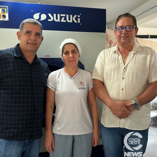 Lar dos idosos de São Miguel do Iguaçu recebe doação de secadora industrial