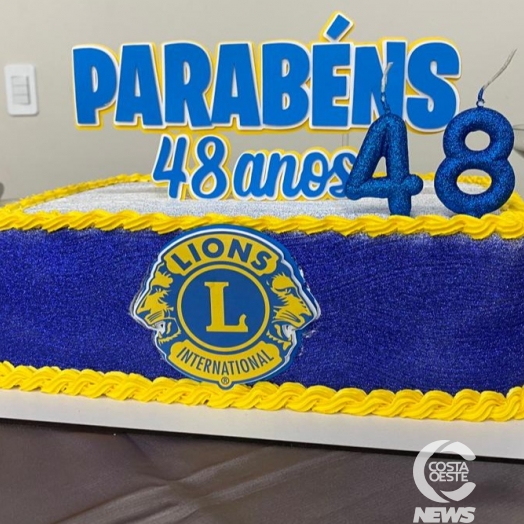 Lions Club celebra 48 anos de história em São Miguel do Iguaçu