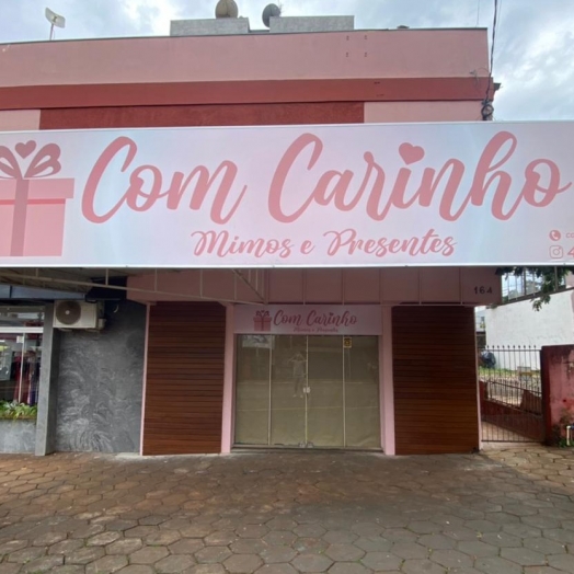 Loja Com Carinho Mimos e Presentes inaugura nesta quarta-feira (19) em São Miguel do Iguaçu