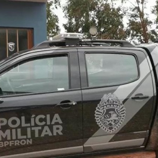 Mãe e filho são conduzidos a delegacia em Santa Helena após ação da PM e BPFron