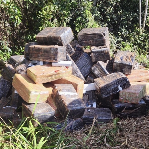 Mais de duas toneladas de droga são apreendidas em Santa Helena