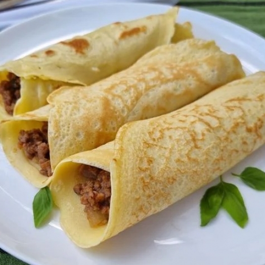 Massa de panqueca simples