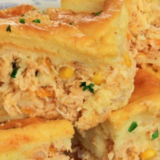 Massa perfeita para torta de liquidificador