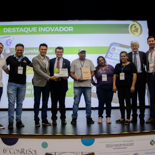 Medianeira é destaque na categoria Ação Inovadora pelas iniciativas na gestão dos resíduos sólidos recicláveis