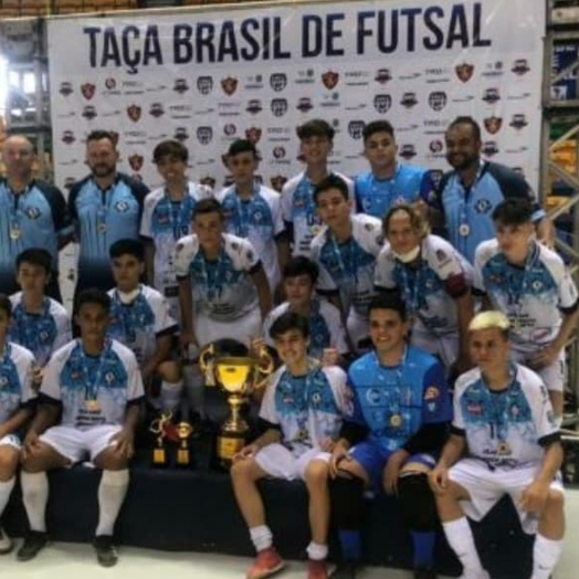 Medianeira é  Campeão da Taça Brasil Sub 15 de Futsal