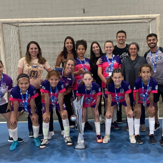 Medianeira é Vice Campeã Paranaense de Futsal Feminino Sub 11