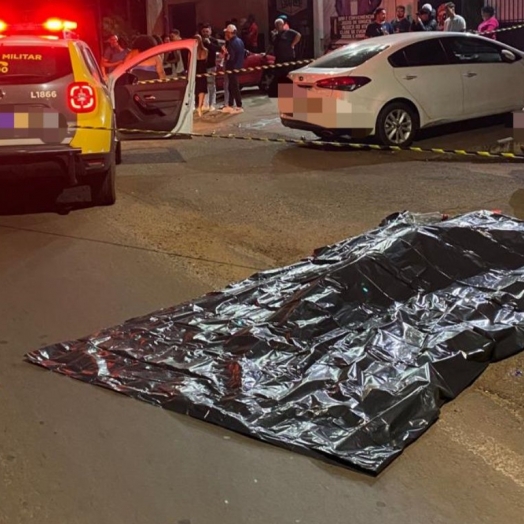 Medianeira: Homem é encontrado morto a tiros na Avenida 24 de Outubro