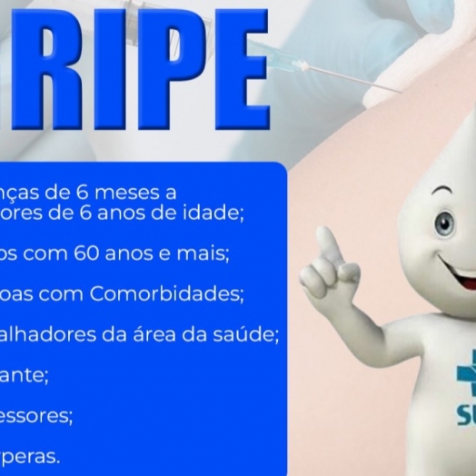 Medianeira inicia vacinação contra gripe em grupos prioritários na próxima segunda-feira (25)