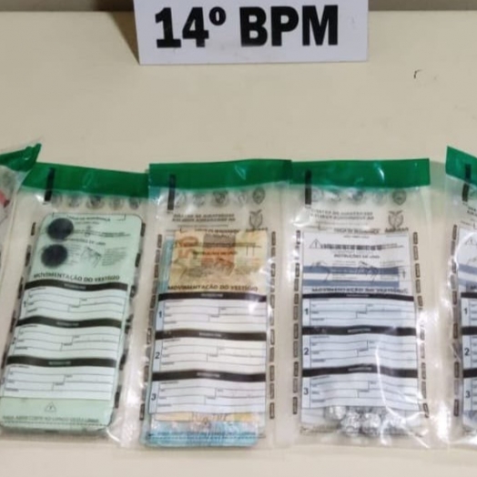 Medianeira: PM apreende homem por tráfico de drogas no bairro Ipê