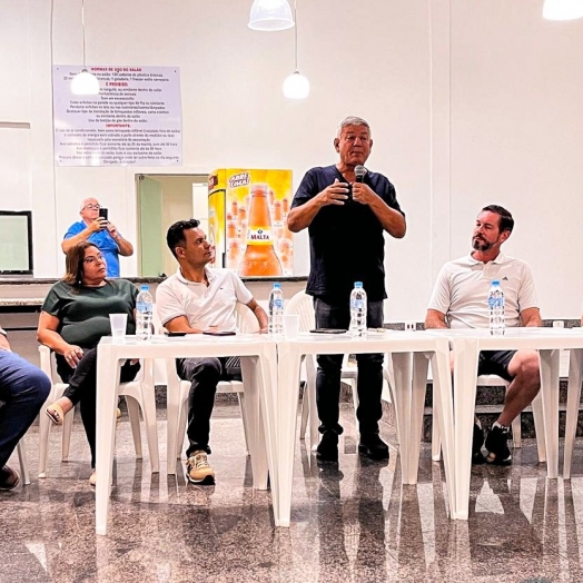 Medianeira recebe visita do secretário de Estado do Esporte do Paraná