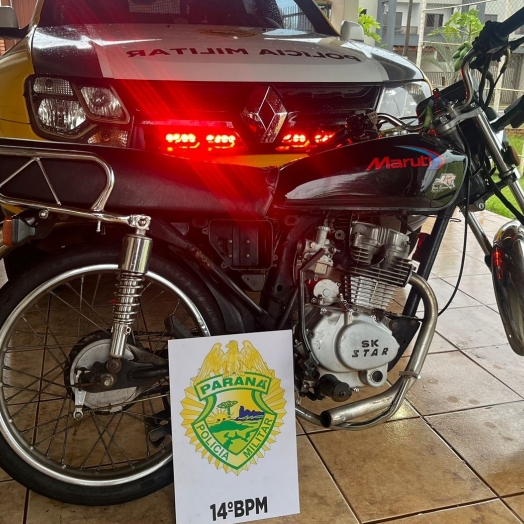 Menor de idade é flagrado com moto irregular e provoca polícia nas redes sociais