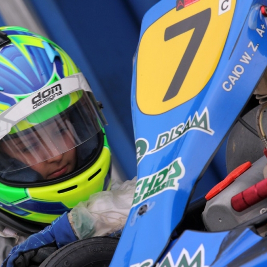 Mesmo com os acidentes, Caio Zorzetto diz que o equipamento está bem preparado para o Campeonato Brasileiro de Kart