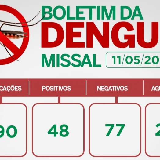 Missal decreta situação de epidemia de dengue no município