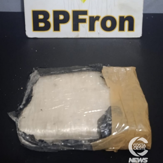 Morador de Itaipulândia é preso com droga em ação do BPFron na BR-277