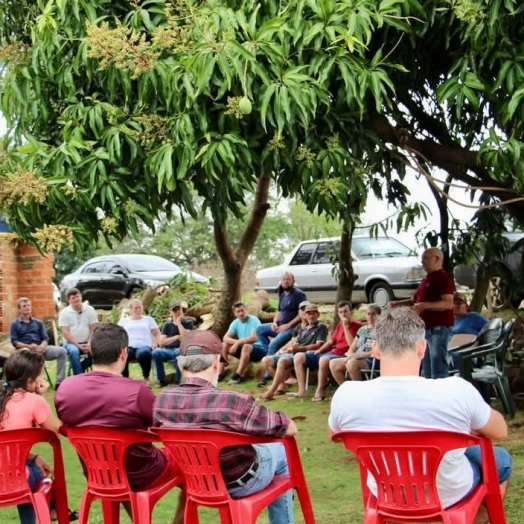 Moradores de São Roque da Serra em Santa Helena se reúnem com autoridades para discutir impactos da nova estrada