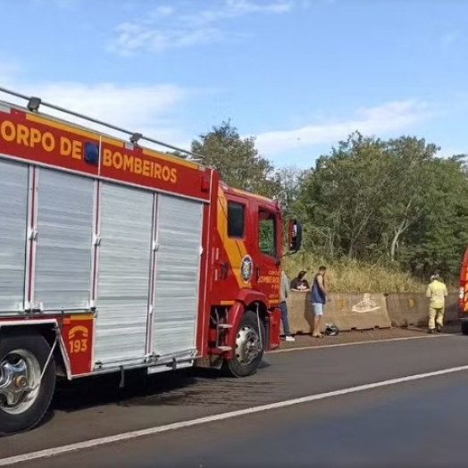 Motociclista de 25 anos morre em acidente na BR-277, serra do Mico