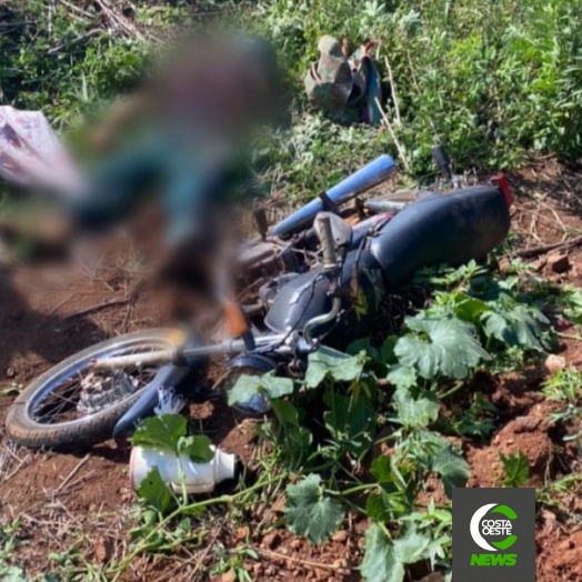 Motociclista morre em acidente no interior de Santa Helena