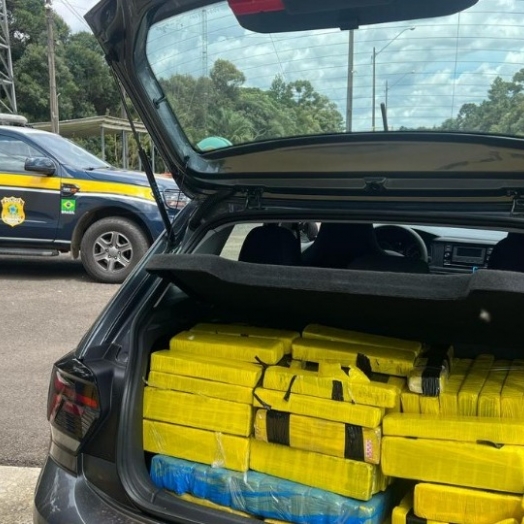 Motorista é preso traficando 170 kg de maconha na BR 277