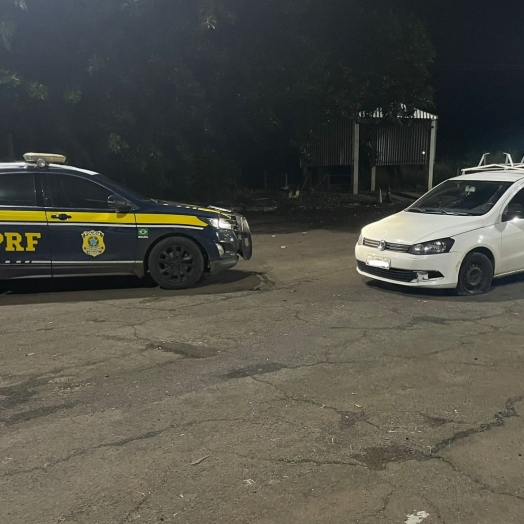 Motorista embriagado foge da fiscalização da Polícia Rodoviária Federal em Santa Terezinha de Itaipu/PR