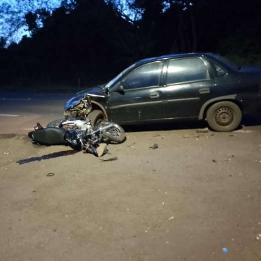 Motorista envolvido em grave acidente em Santa Helena comparece a delegacia