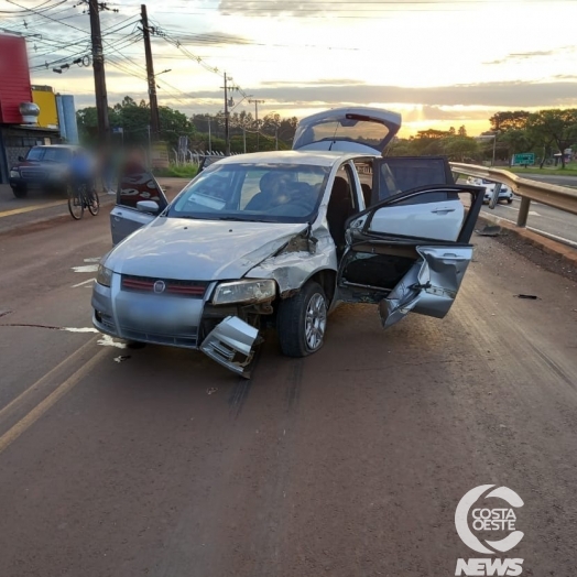 Motorista fura bloqueio policial, mas é preso pela Polícia Militar em Santa Terezinha de Itaipu