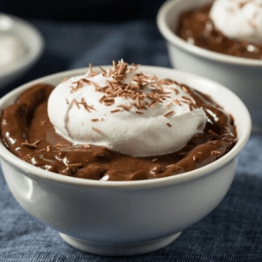 Mousse de chocolate com 2 ingredientes