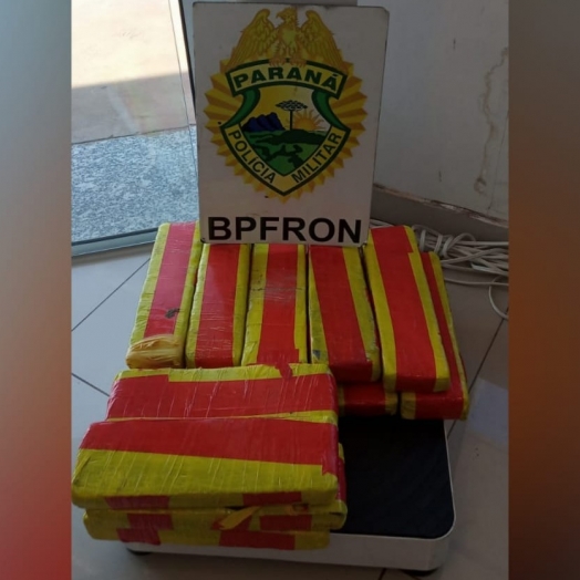 Mulher é presa em Medianeira transportando tabletes de maconha