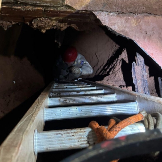 Mulher é resgatada após cair em fossa de aproximadamente 10 metros em Santa Helena