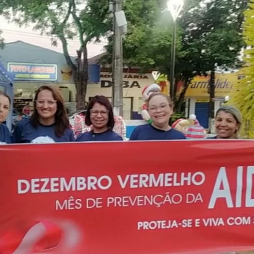 Município de Guaíra realiza ação especial em alusão do Dezembro Vermelho