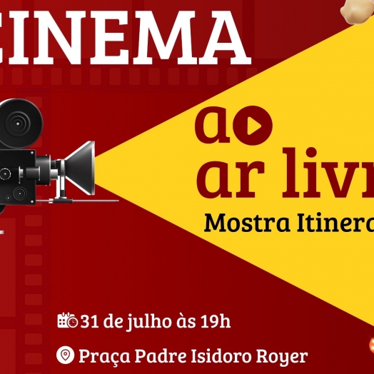 Município de Itaipulândia e Sesc/PR trazem sessão de cinema ao ar livre