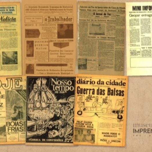 Museu da Imprensa resgata 60 anos de história de Foz do Iguaçu