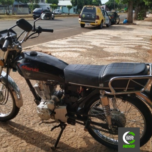 Na contramão, motociclista sem CNH tenta fugir da PM em Santa Helena, mas acaba detido