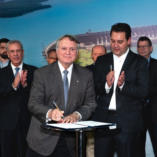 Na Itaipu, Governo do Paraná anuncia Museu de Arte Internacional em Foz do Iguaçu