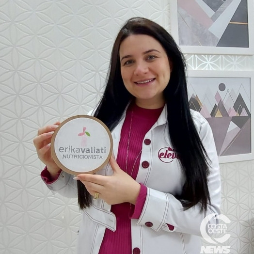 No dia do Nutricionista (31), conheça a trajetória de Erika Valiati e saiba sobre a importância da consulta