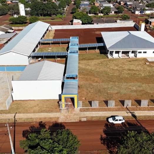 Obra da nova escola em São Miguel do Iguaçu entra na reta final
