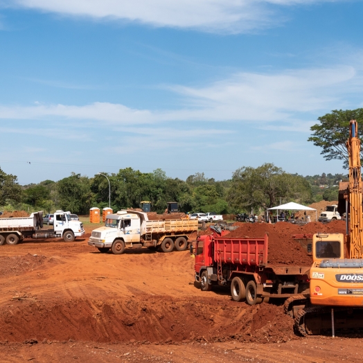 Obras da Perimetral Leste avançam em três frentes