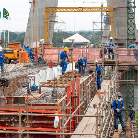 Obras da Ponte da Integração mantêm cronograma e alcançam 63% de execução