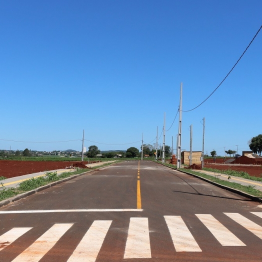 Obras do loteamento Jardim das Flores estão quase prontas em Itaipulândia