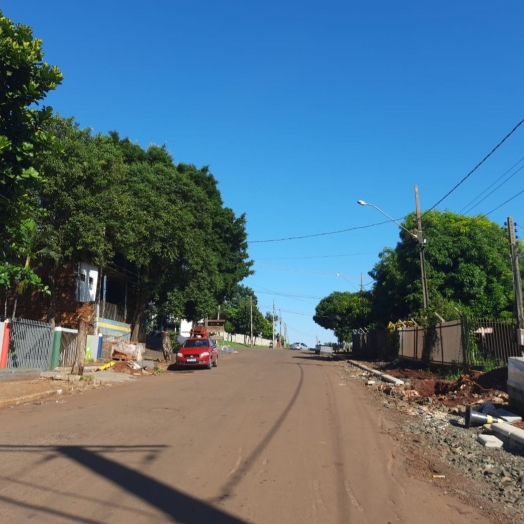 Obras na Avenida Pedro Calegaro no Portão Ocoí devem ser retomadas na próxima semana